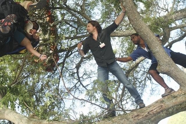 April Grace and Cynthia Stevenson in Без координат (2011)