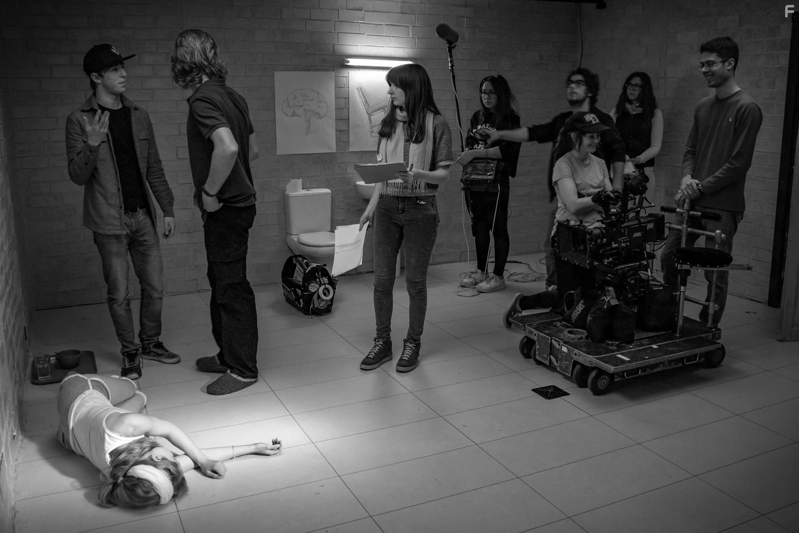 Stuart Mortimer, Ingvild Deila, Edward A. Palmer, and Tomas Brice in Hippopotamus (2018)