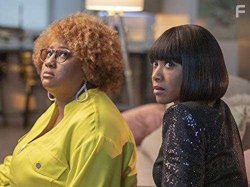 Gabrielle Dennis and Ashley Nicole Black in A Black Lady Sketch Show: Angela Bassett Is the Baddest Bitch (2019)