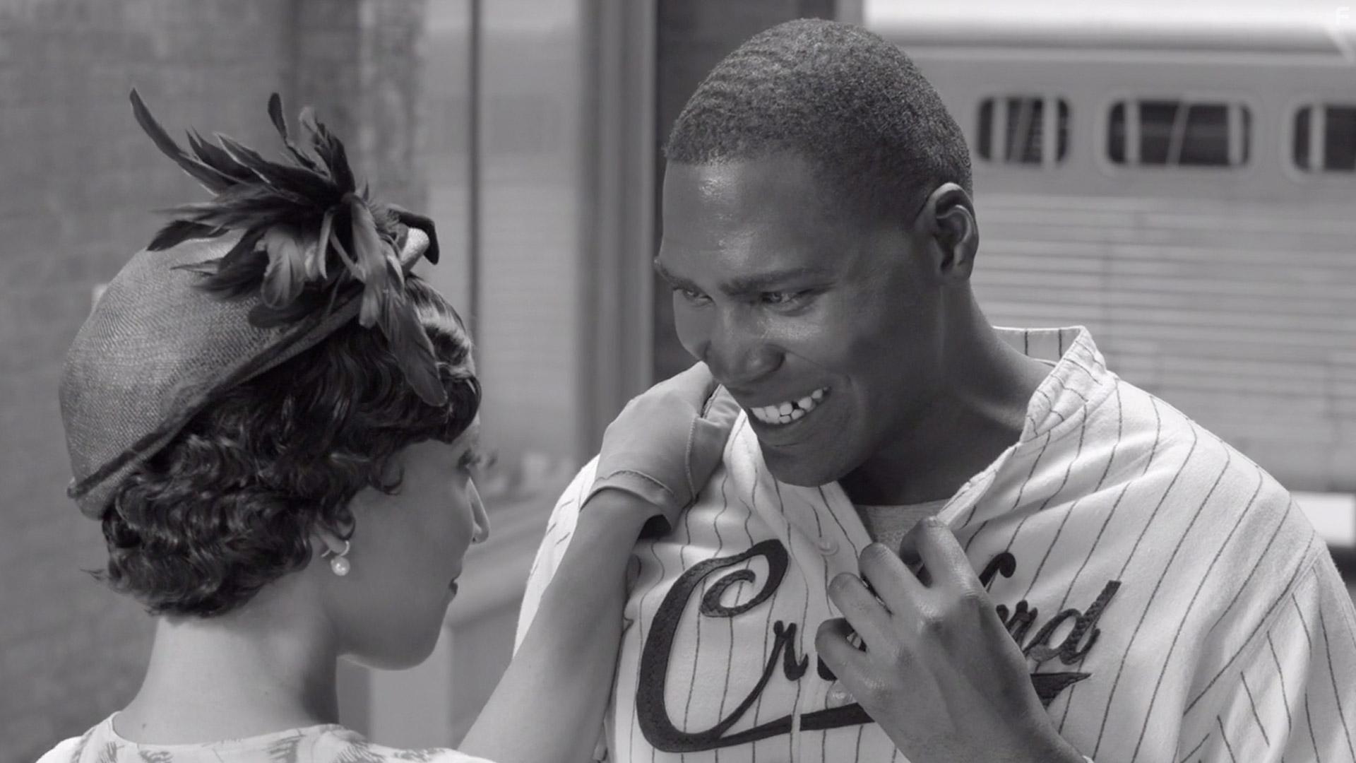 Robin Thede and Jeremy D. Howard in A Black Lady Sketch Show: Where Are My Background Singers? (2019)