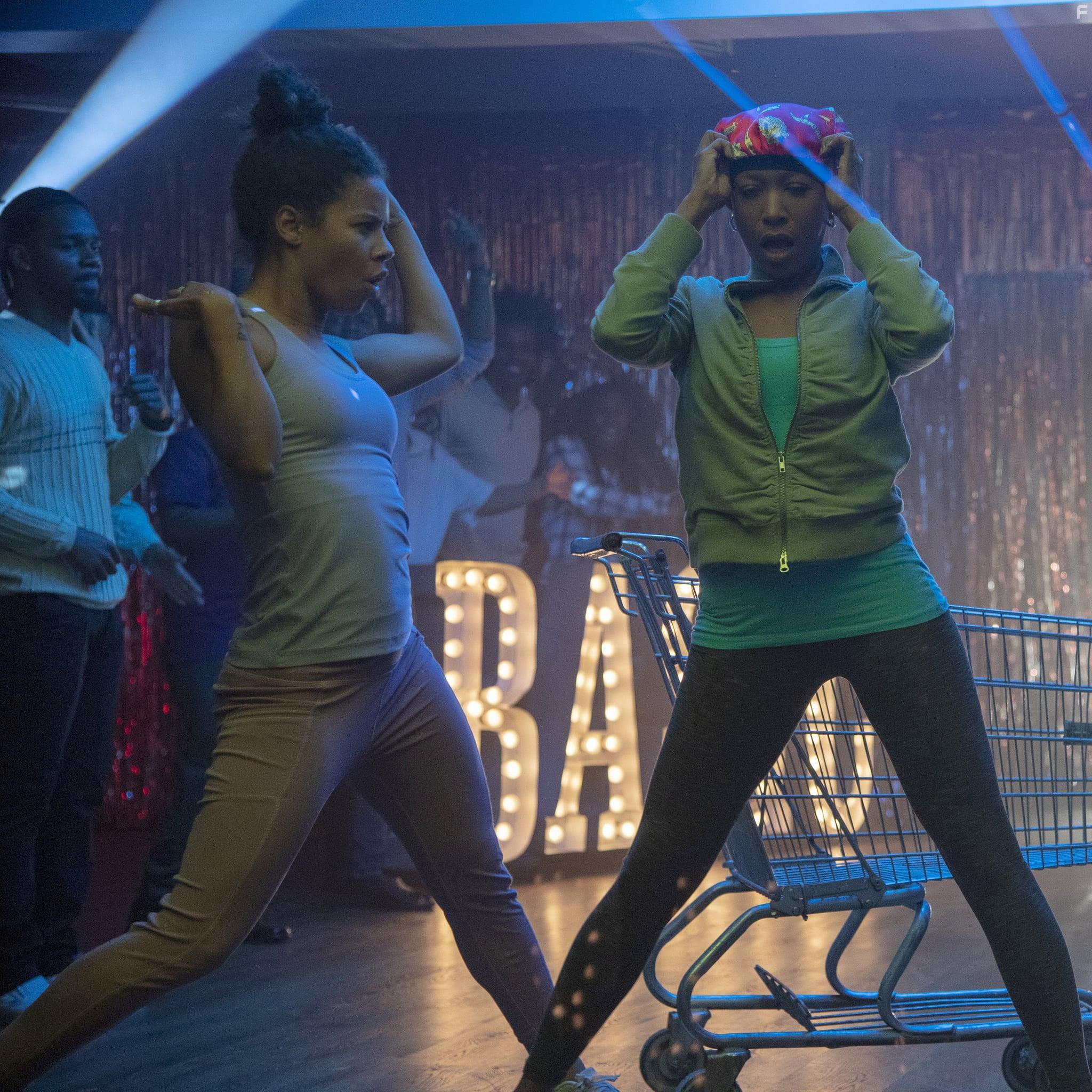 KiLeigh Williams and Gabrielle Dennis in A Black Lady Sketch Show: Your Boss Knows You Don't Have Eyebrows (2019)