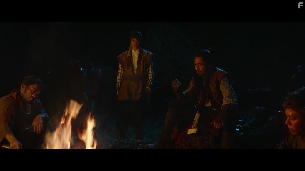 Ryu Kohata and Taishi Nakagawa in Samurai marason (2019)