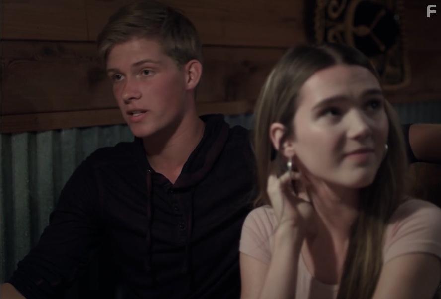 Paris Warner and Trent Van Alstine in Finding Grace (2020)