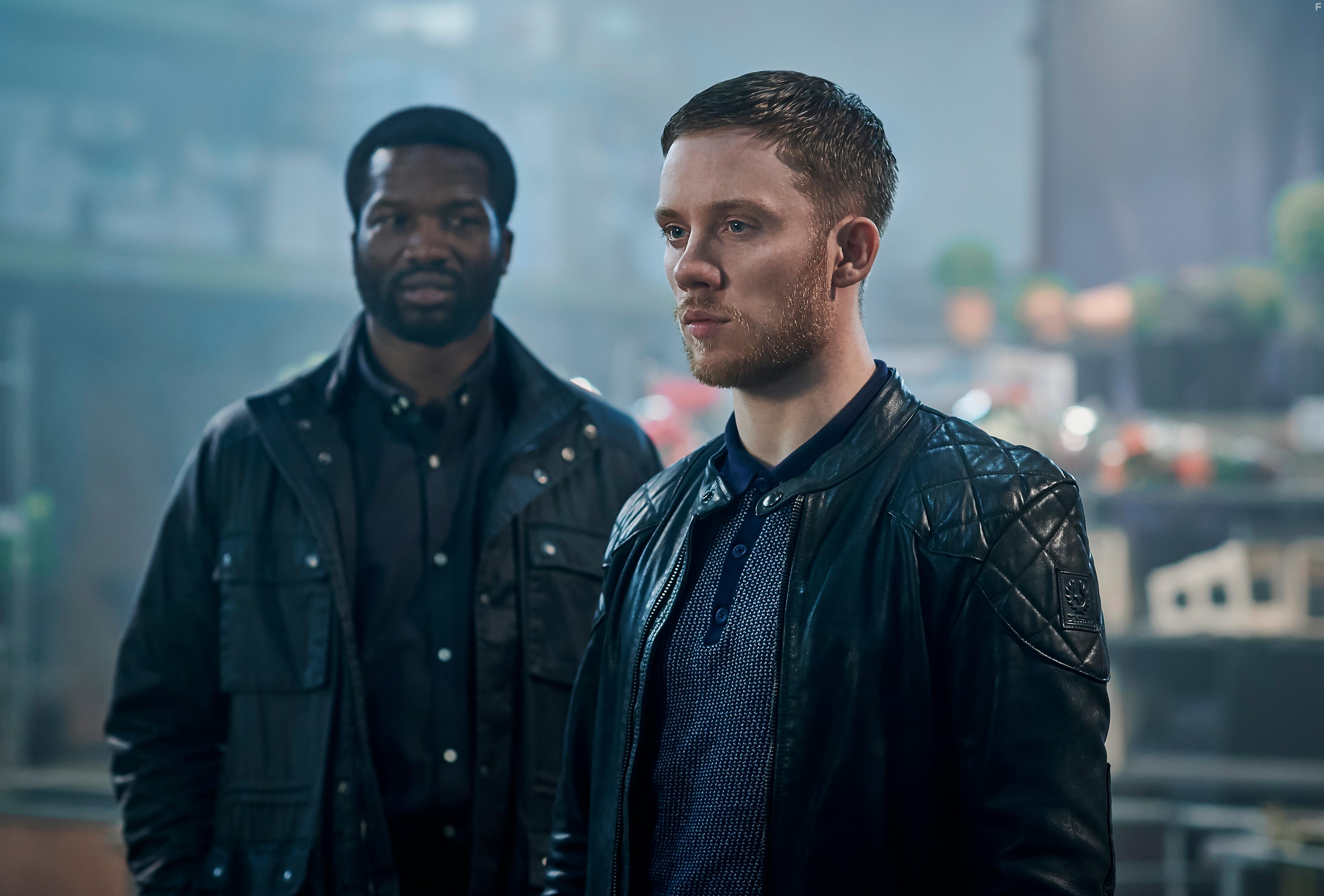 Joe Cole and Sope Dirisu in Gangs of London: Episode 7 (2020)