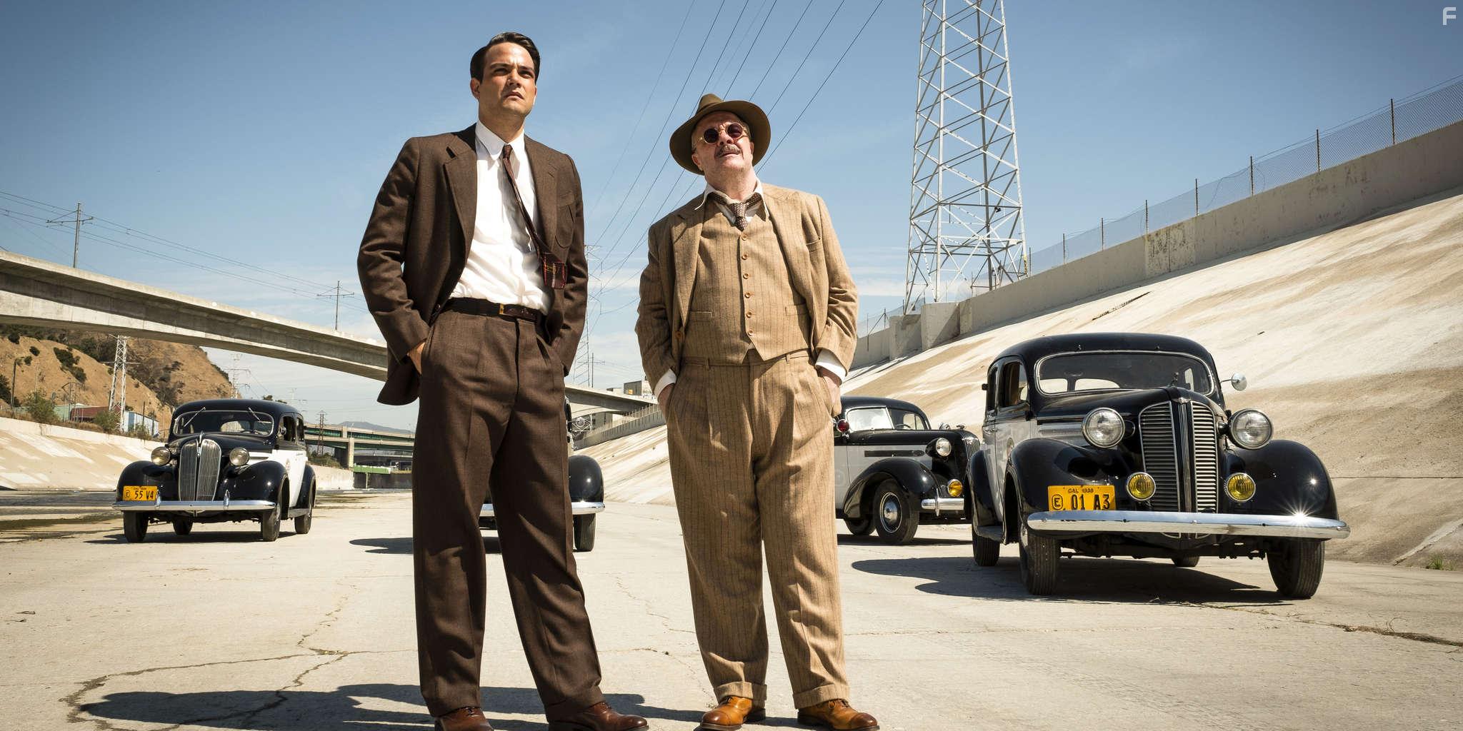 Nathan Lane and Daniel Zovatto in Penny Dreadful: City of Angels (2020)