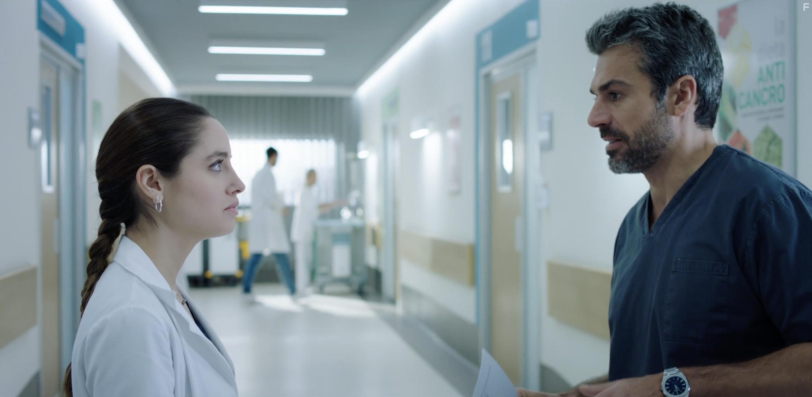 Luca Argentero and Matilde Gioli in Doc (2020)