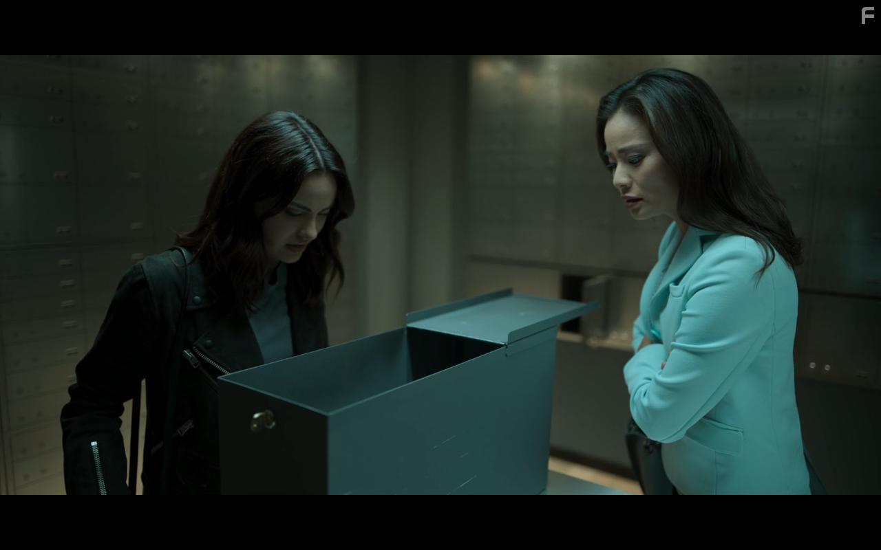 Jamie Chung and Camila Mendes in Dangerous Lies (2020)
