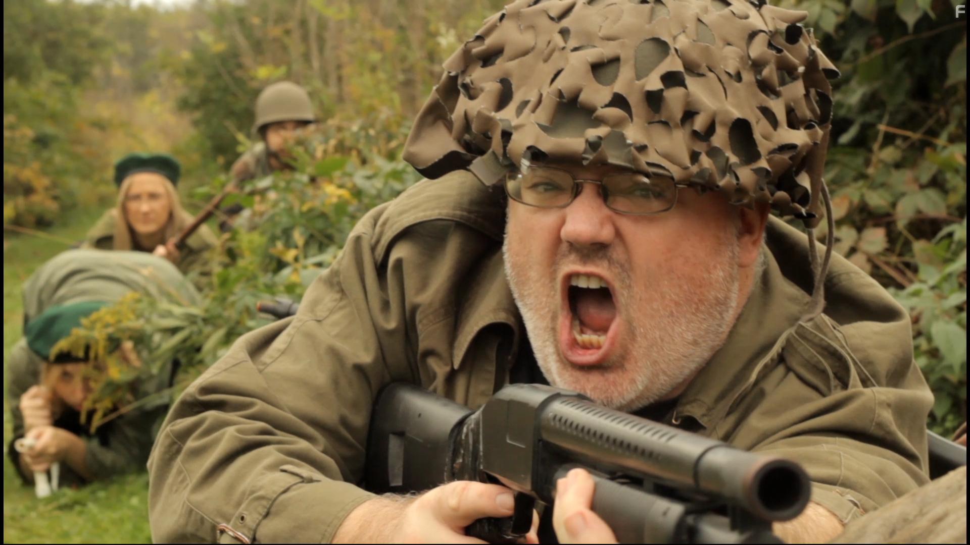 John Karyus in Post Apocalyptic Commando Shark (2018)