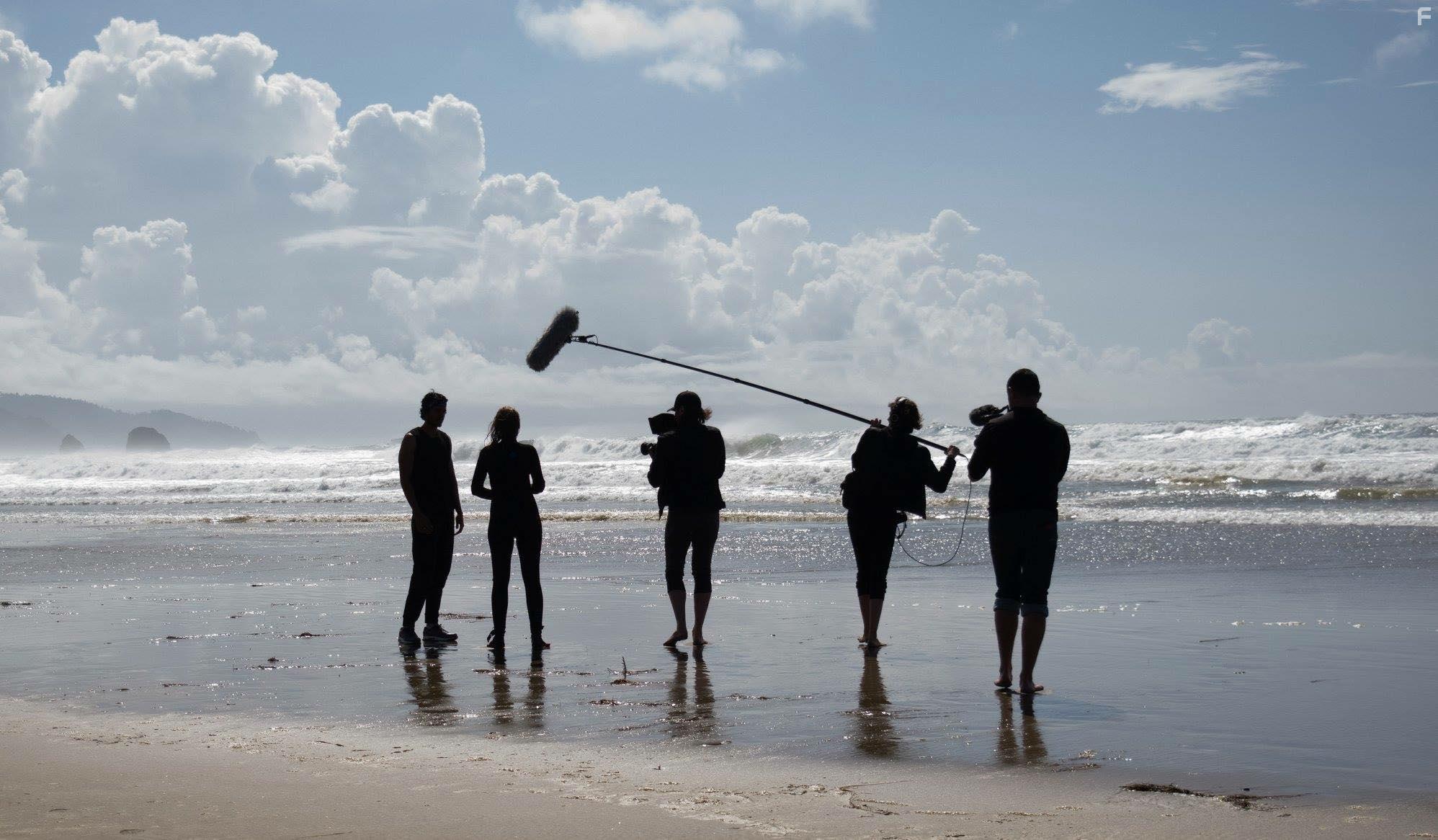 Canon Beach, Oregon - On set of "Stolen Season"