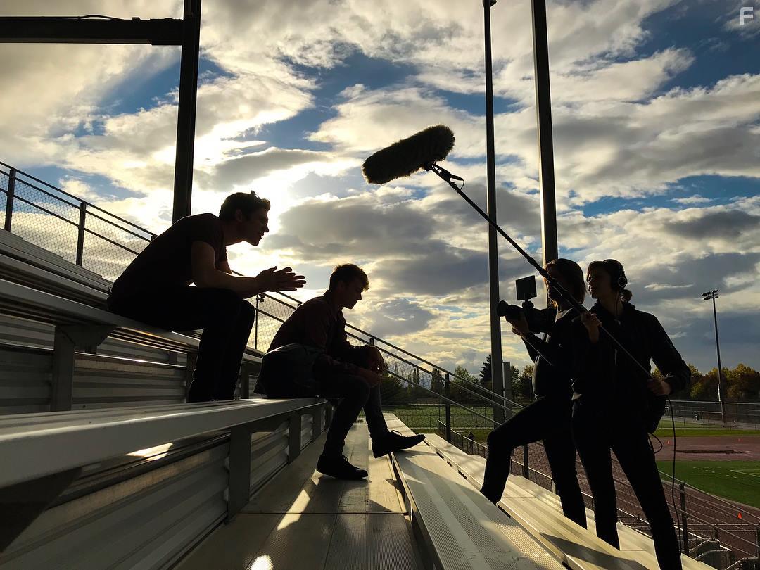 Portland, Oregon - On set of "Stolen Season"