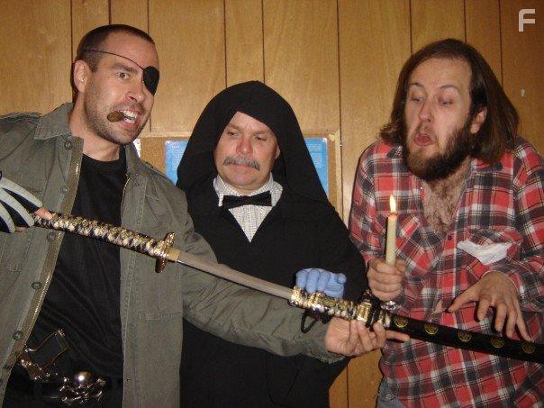 Tyhr Trubiak, Darren Felbel, and Jay Van Deventer in Cybernetic Showdown (2019)