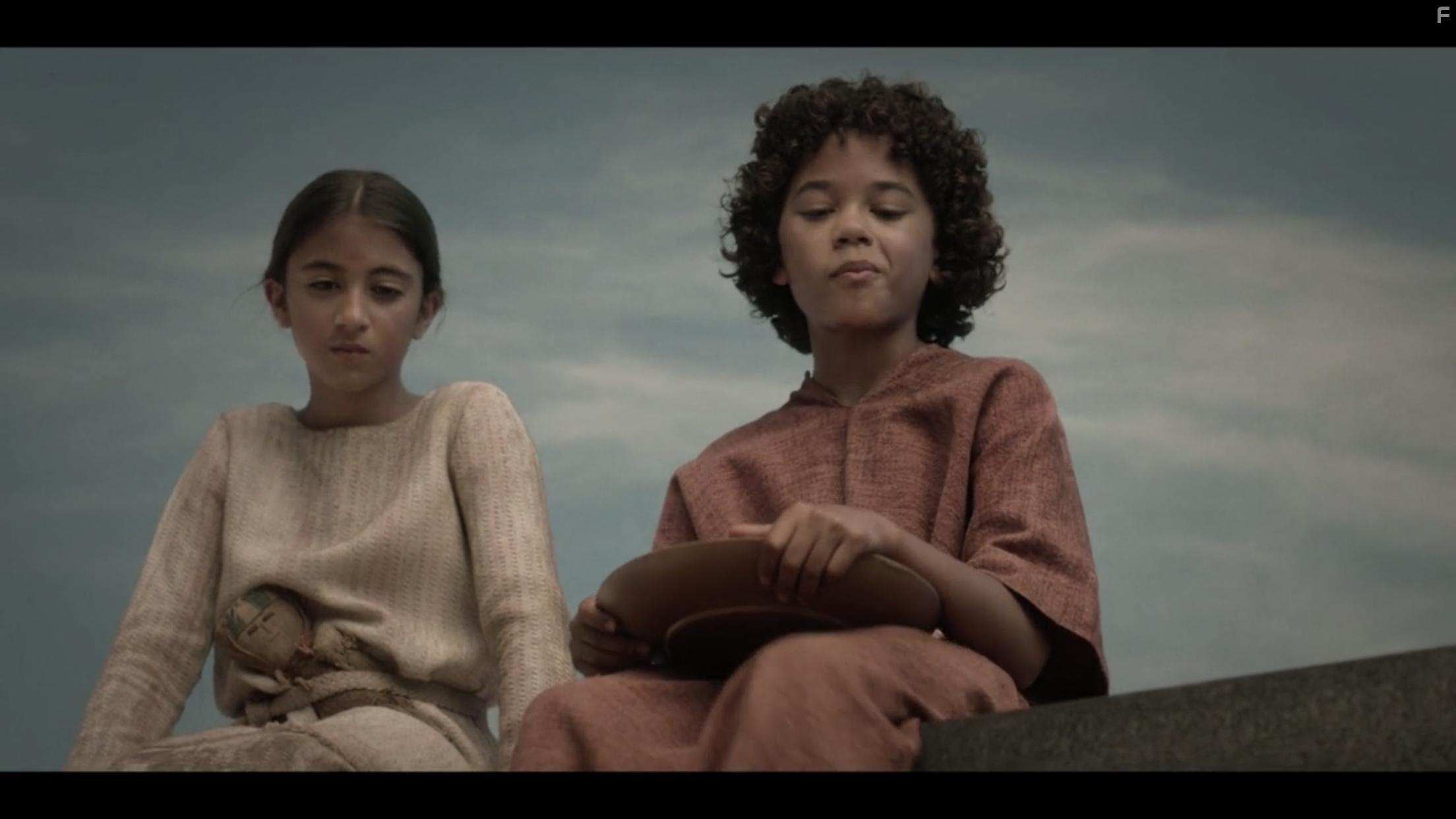 Reina Ozbay and Noah Cottrell in The Chosen: Indescribable Compassion (2019)