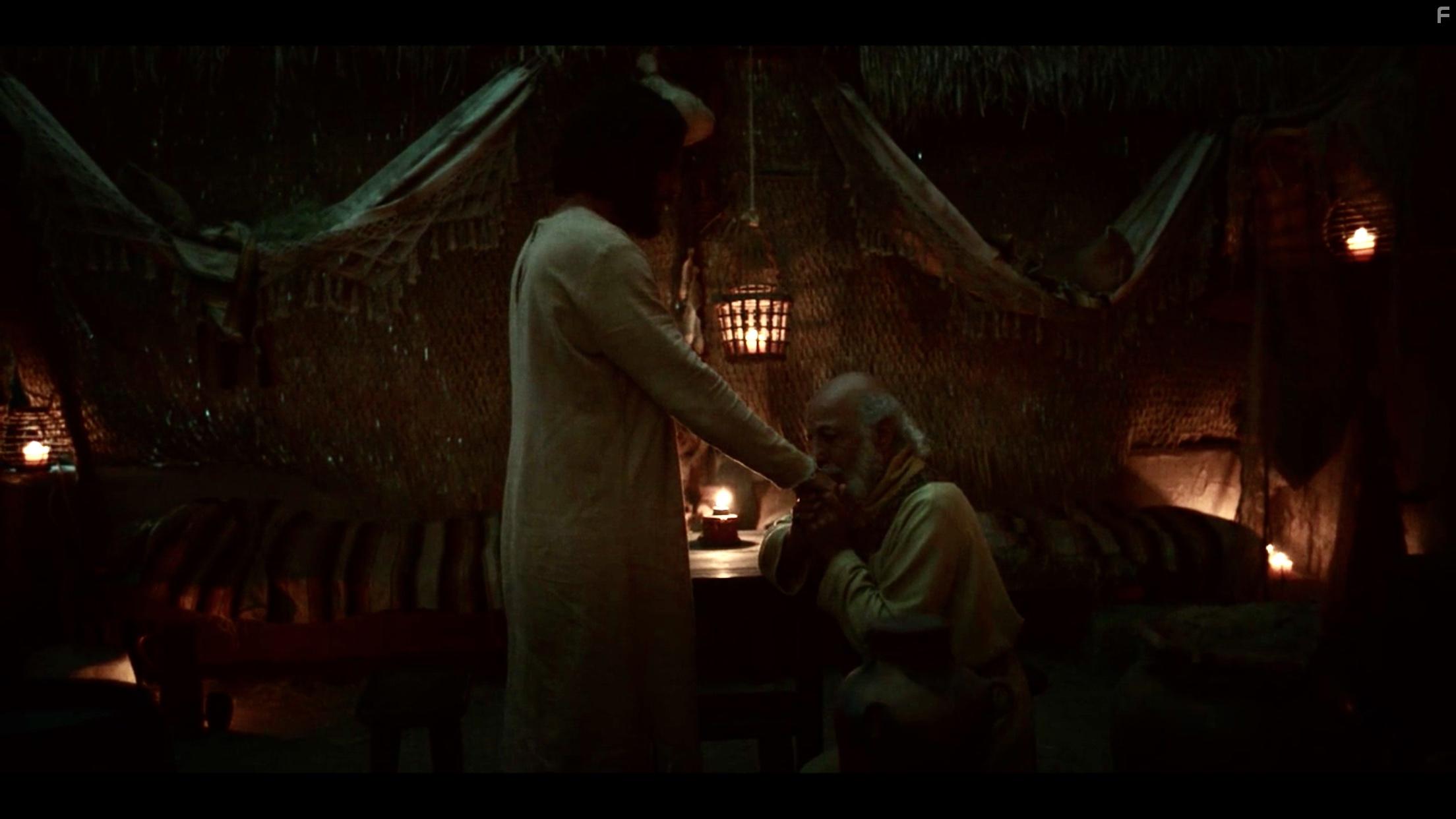 Erick Avari and Jonathan Roumie in The Chosen: Invitations (2019)