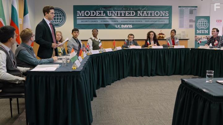 Maitreyi Ramakrishnan and Jaren Lewison in Never Have I Ever (2020)