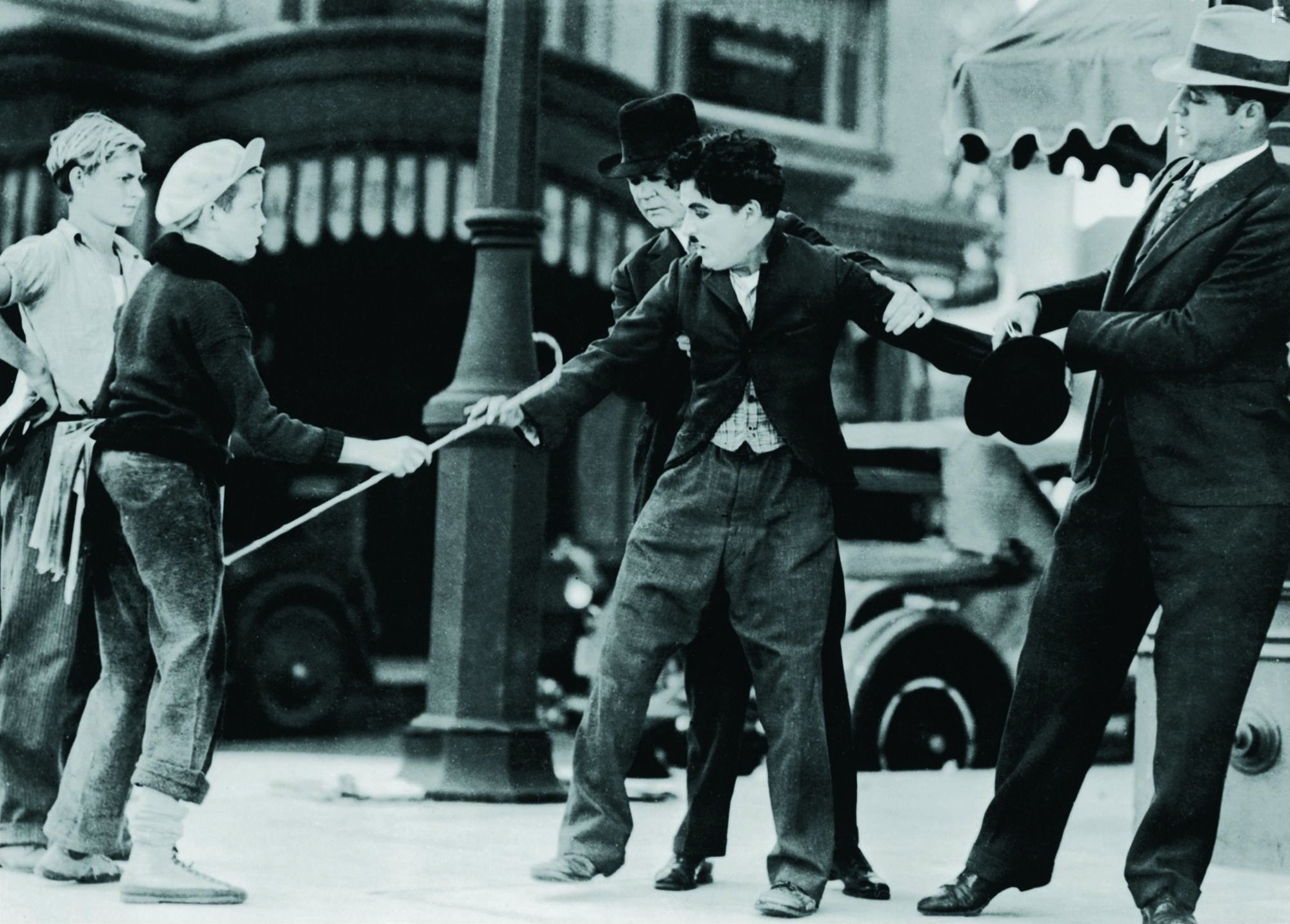 Charles Chaplin in Огни большого города (1931)