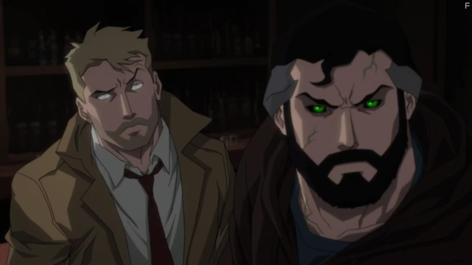 Jerry O'Connell and Matt Ryan in Justice League Dark: Apokolips War (2020)