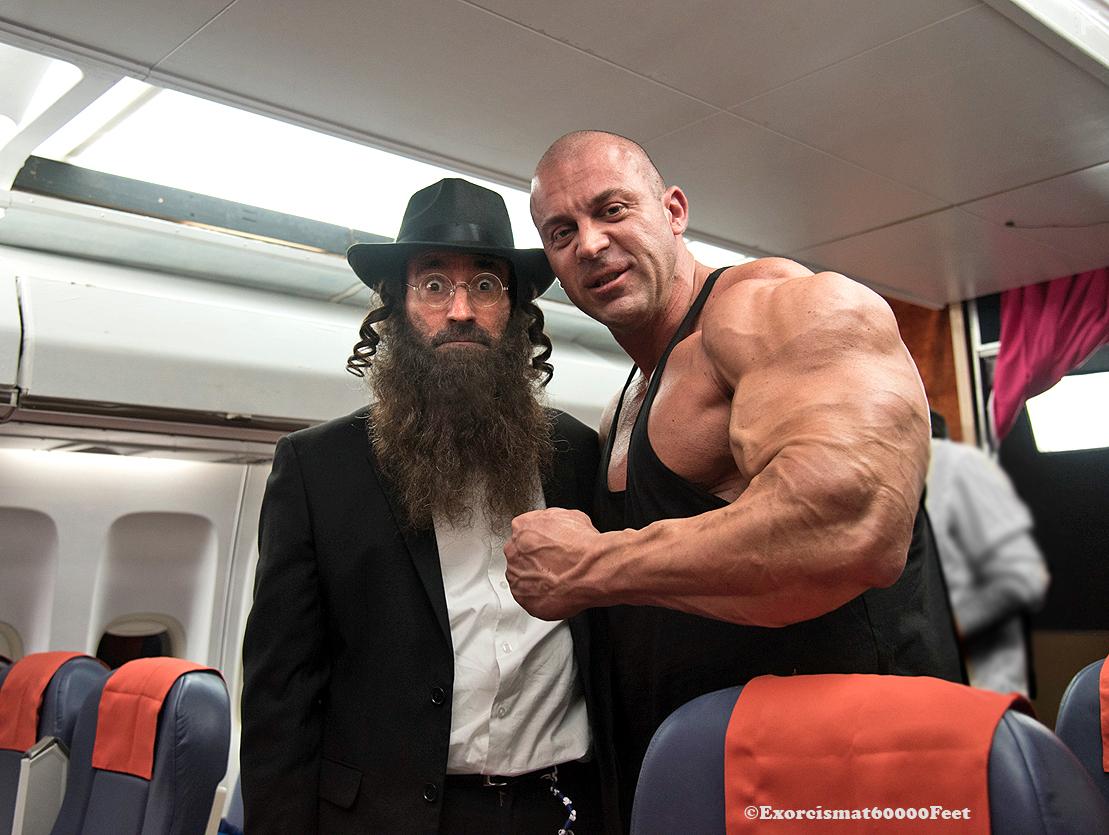 Robert Rhine and Luca Pennazzato in Exorcism at 60,000 Feet (2019)