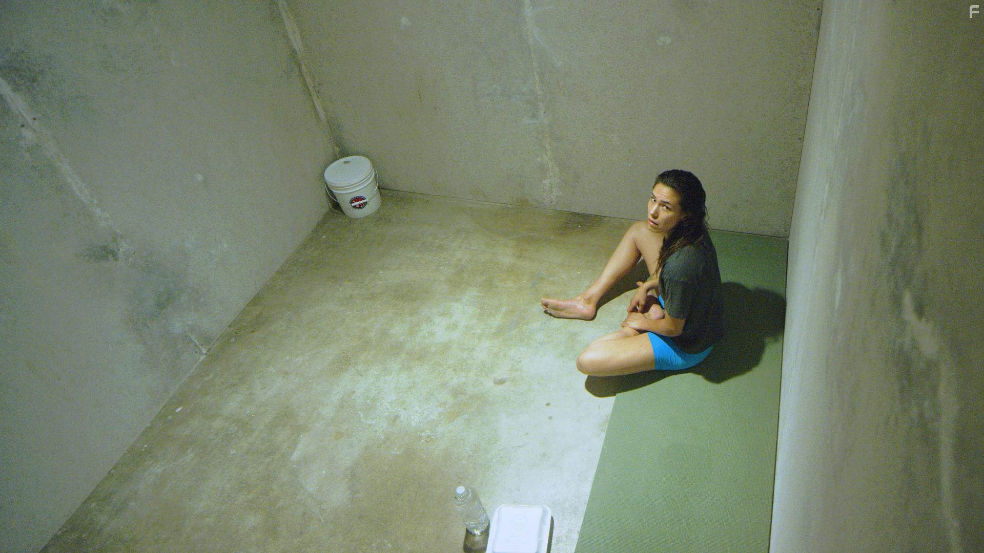 Megan Le and John E Seymore in Human Zoo (2020)