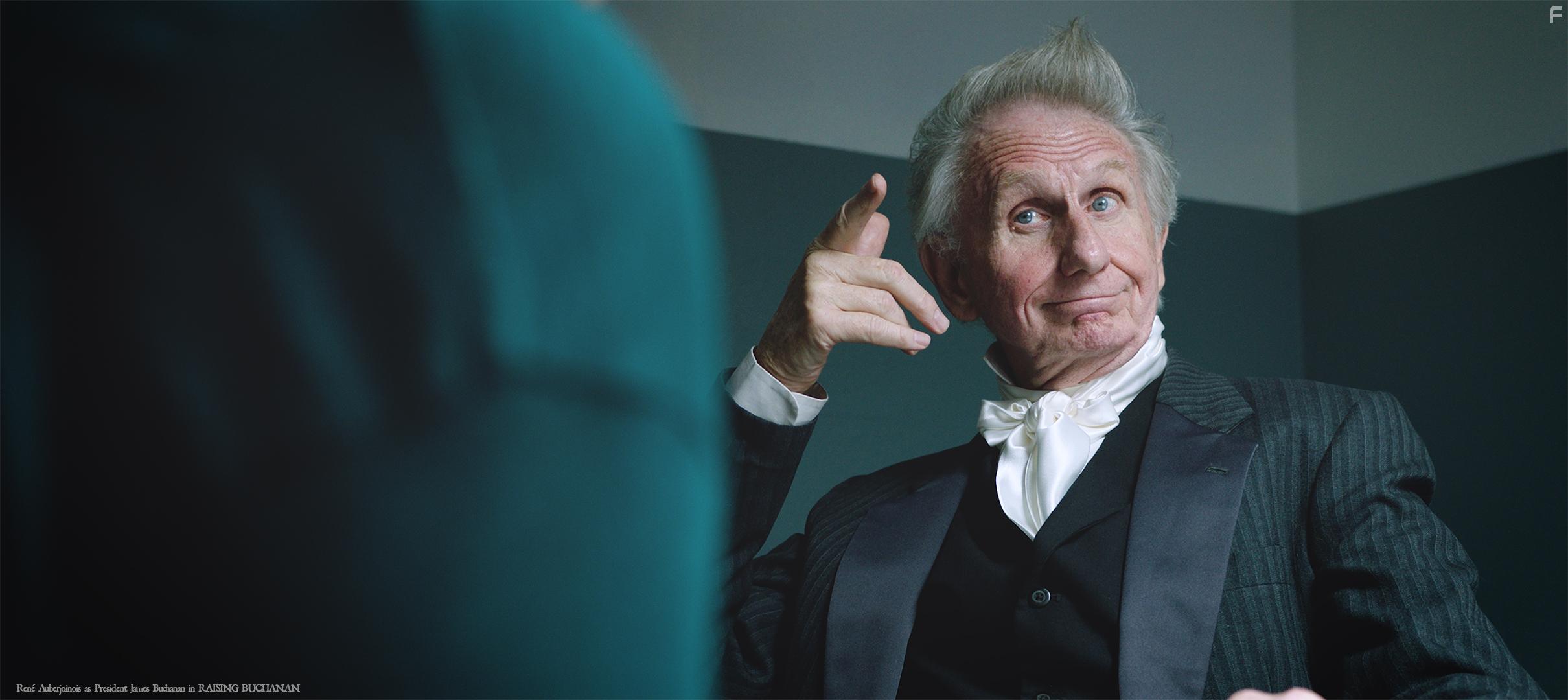 Rene Auberjonois and Amanda Melby in Raising Buchanan (2019)