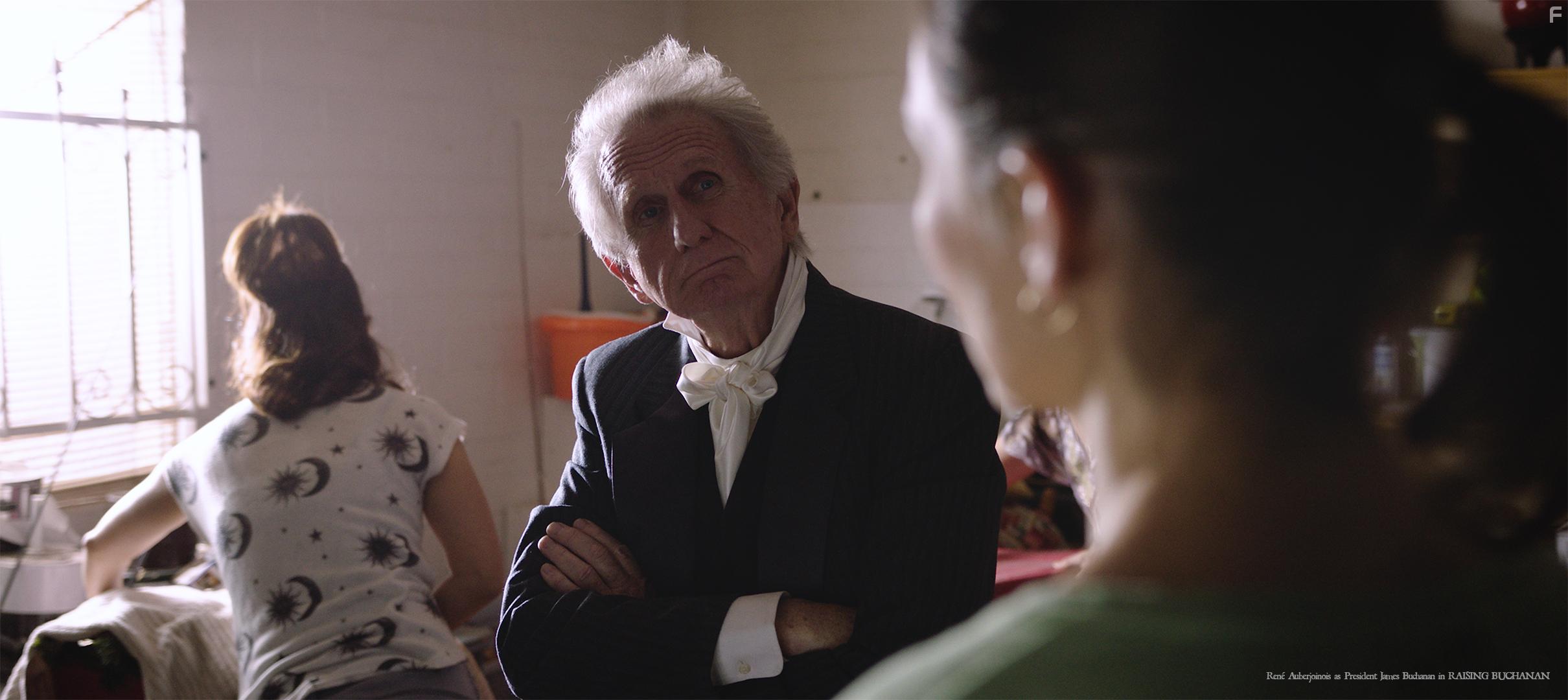 Rene Auberjonois and Amanda Melby in Raising Buchanan (2019)