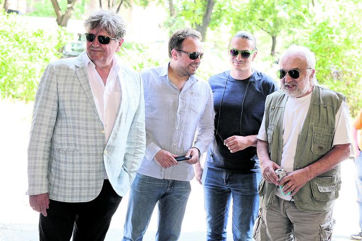 Rados Bajic, Maksa Catovic, Branislav Tomasevic, and Nedeljko Bajic in Ubice mog oca (2016)