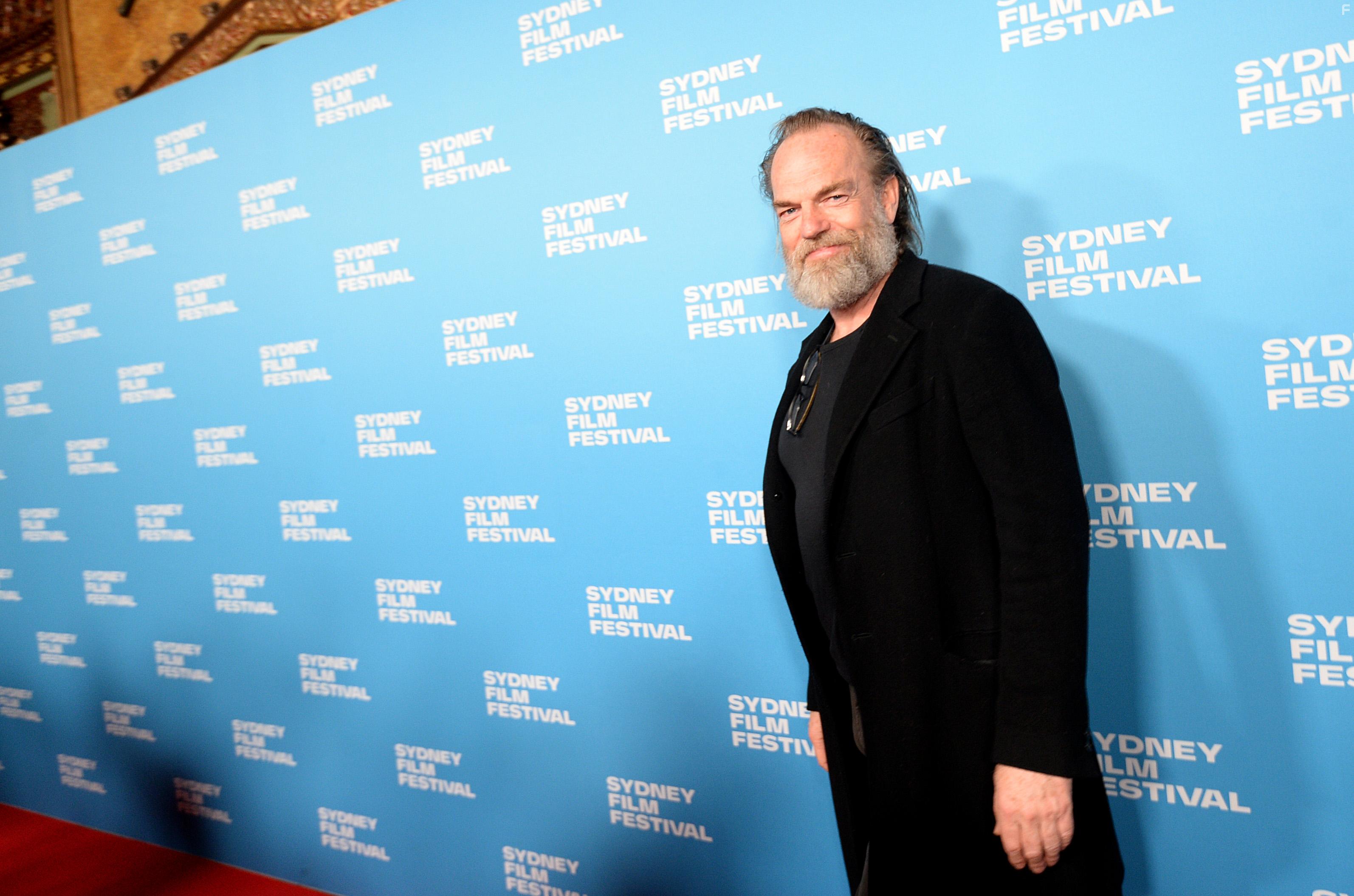 Hugo Weaving at an event for Hearts and Bones (2019)