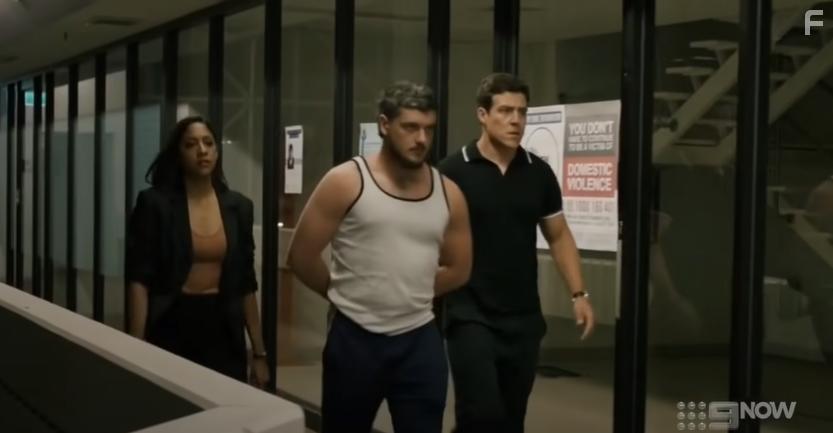 Stephen Peacocke, Alex Arco, and Laila Thaker in Informer 3838 (2020)