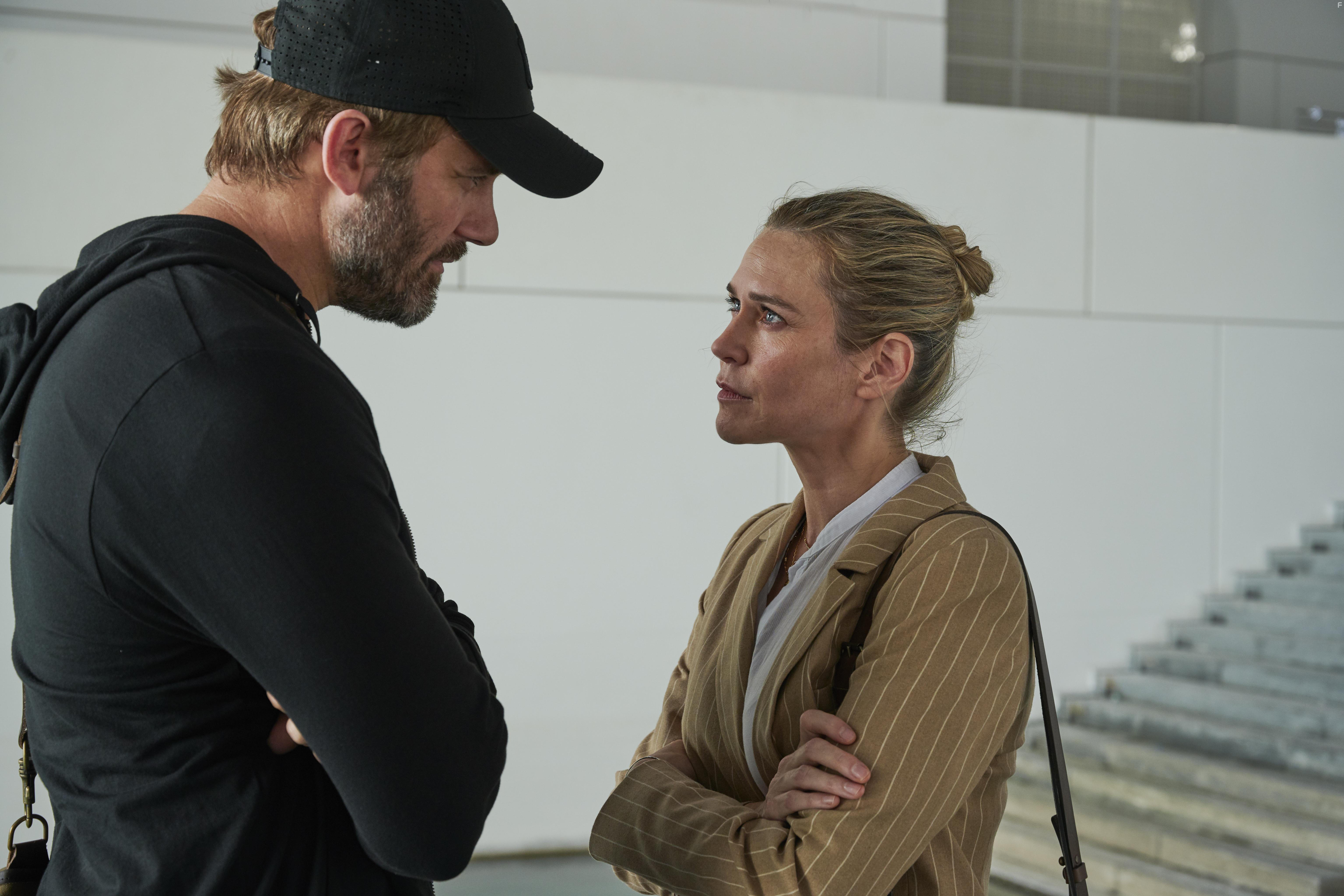 Marie-Jose Croze and Clive Standen in Mirage: Episode 4 (2020)