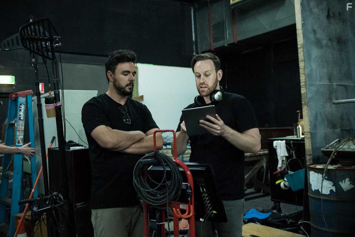 Daniel J. Phillips and Michael Tessari in Awoken (2019)