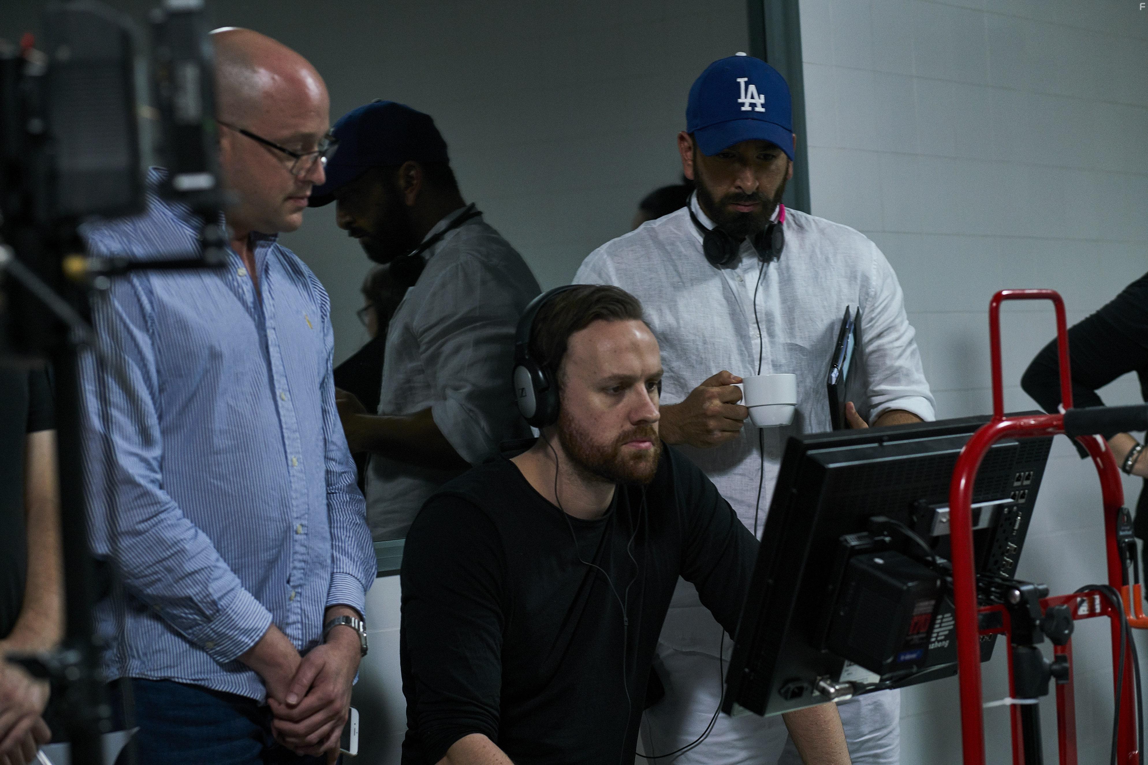 Craig McMahon, Charles Billeh, and Daniel J. Phillips in Awoken (2019)