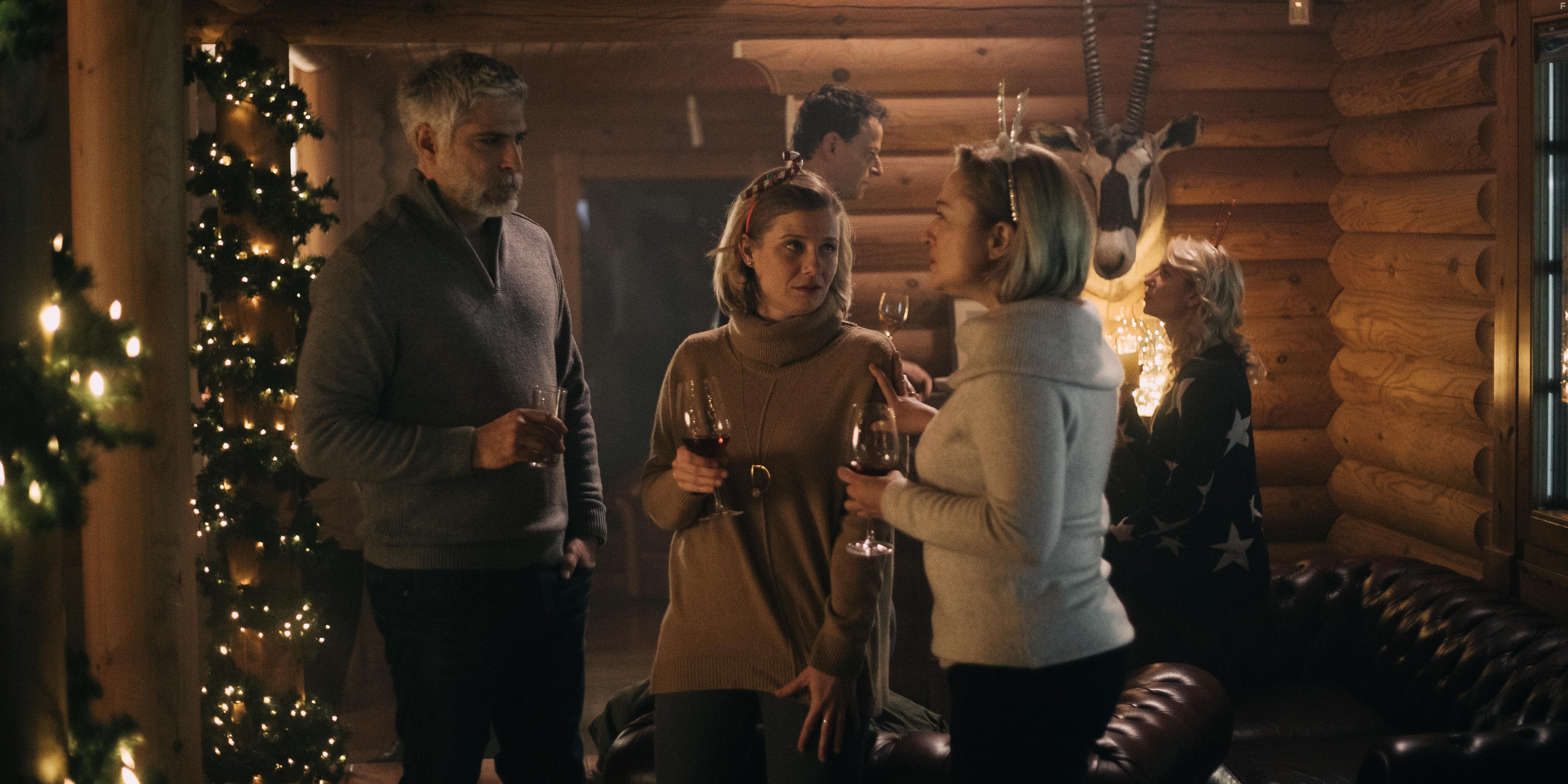 Sebastian Cavazza, Natasa Barbara Gracner, and Jana Zupancic in Jezero (2019)