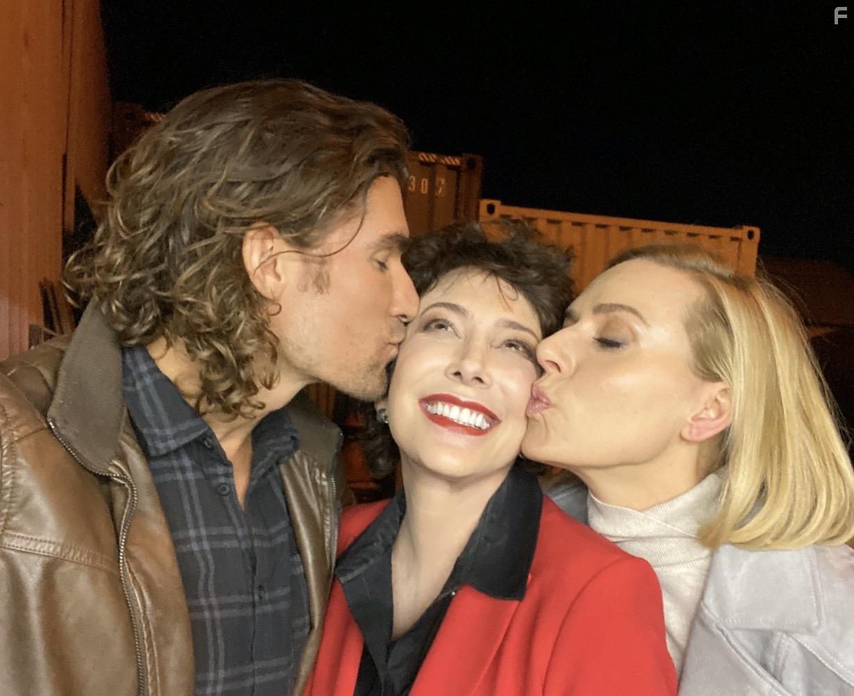 Diane Robin, Allison McAtee, and Ben Palacios in Deadly Mile High Club (2020)