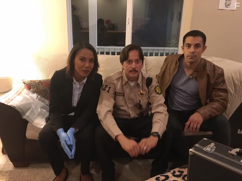 Manny M. Hernandez, Ace Marrero, and Rachel Kylian in Interpreters (2019)