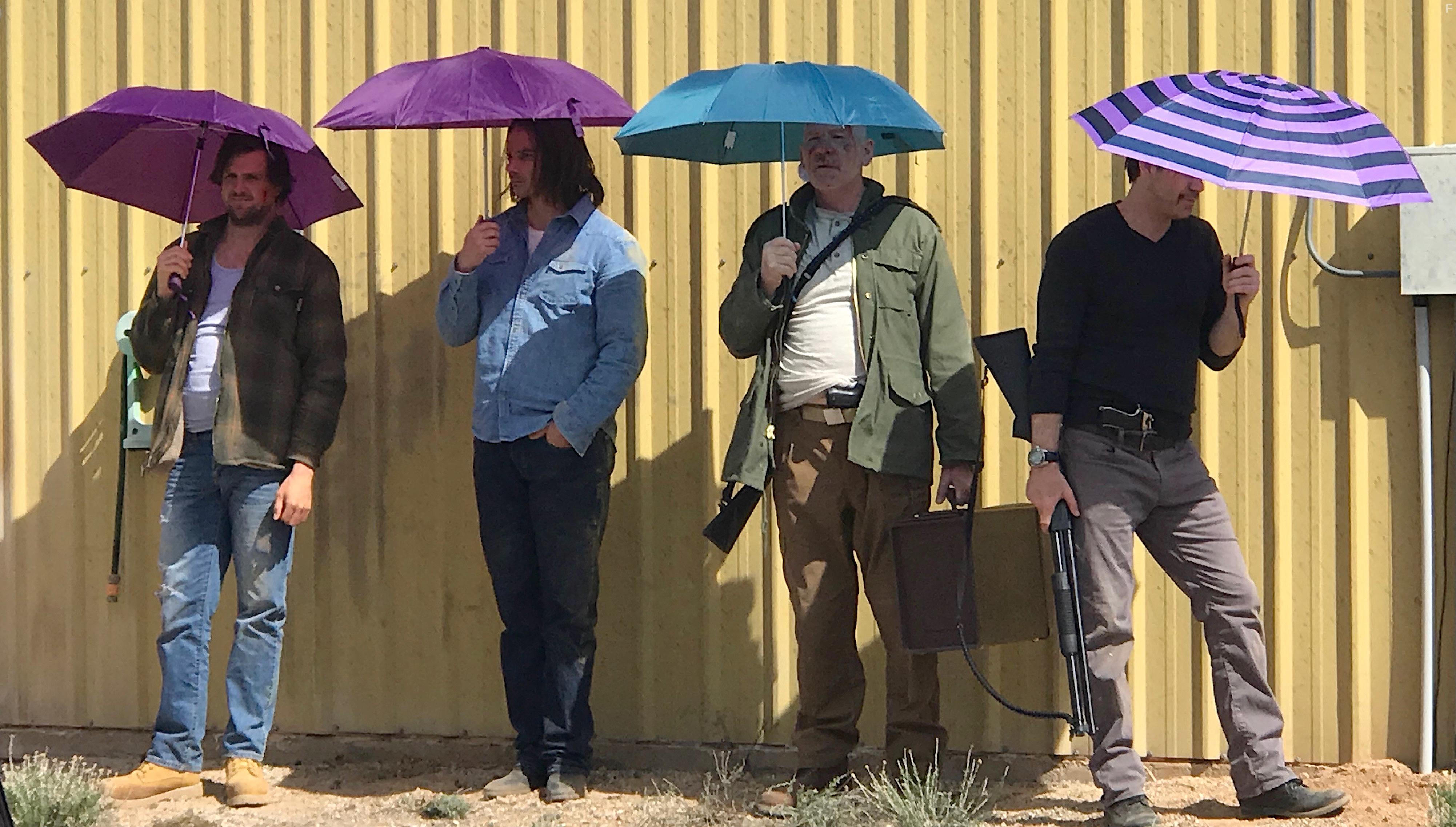 Robert Morgan, P.J. Marshall, Clayton Froning, and Drew Connick in To Hell and Gone (2019)