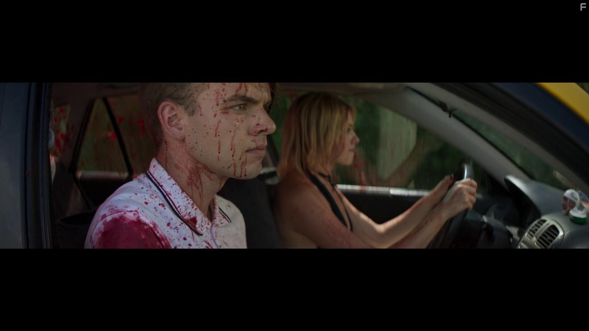 Sam Earle and Victoria Diamond in Game of Death (2017)