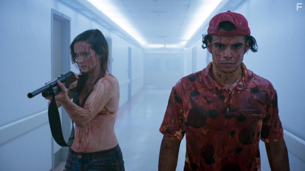 Emelia Hellman and Erniel Baez in Game of Death (2017)