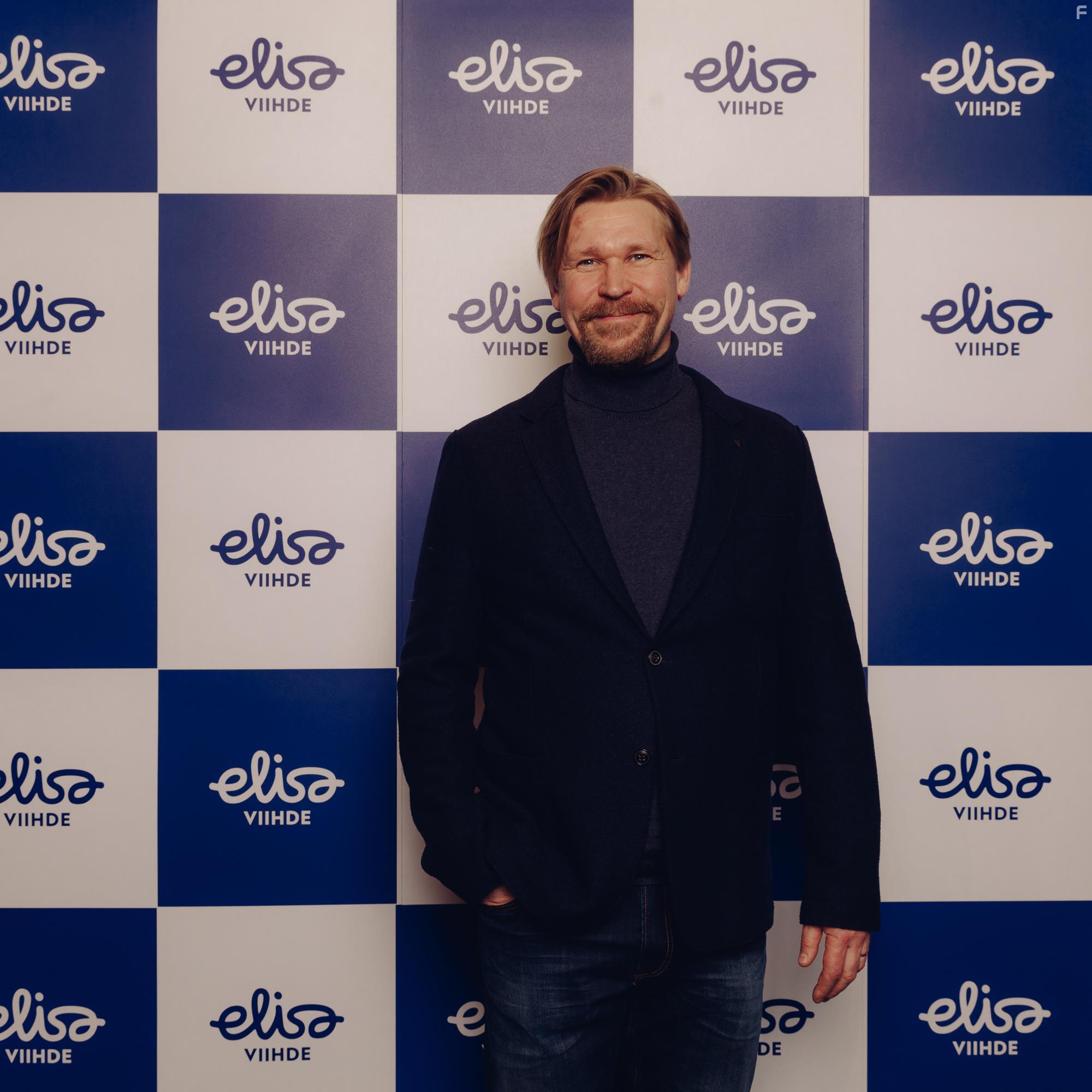 Matti Ristinen at an event for Kaikki synnit (2019)