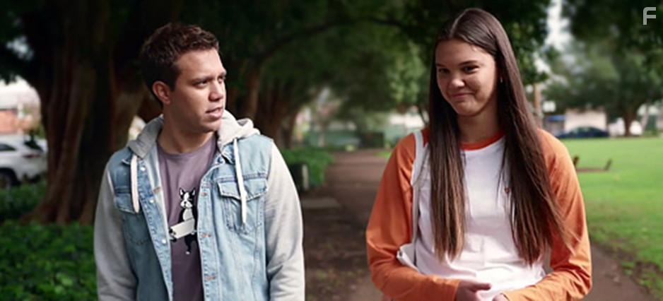 Melody Rom and Calen Tassone in The Heights (2019)