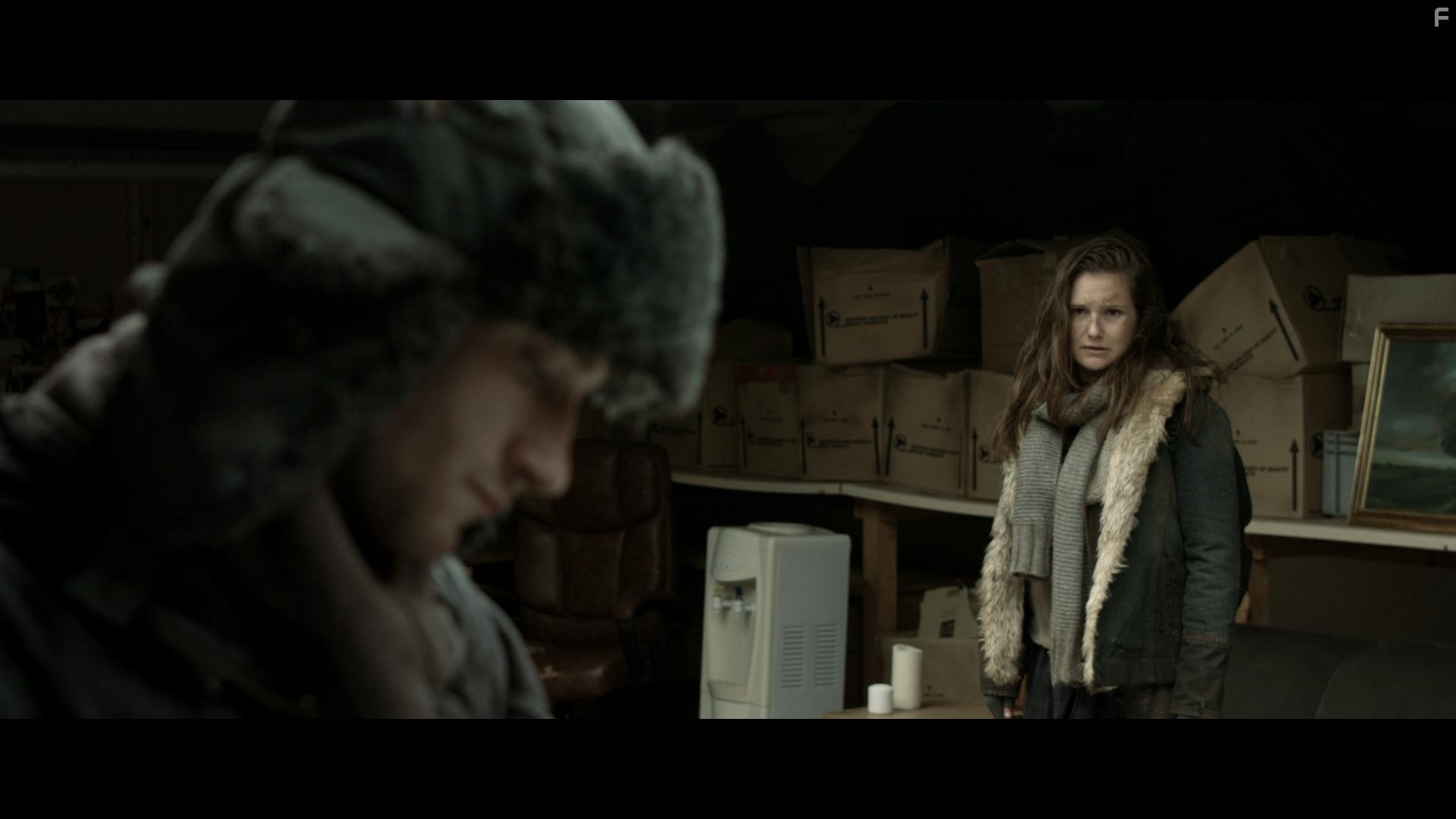 Luke Hobson and Georgie Smibert in The Brink (2020)