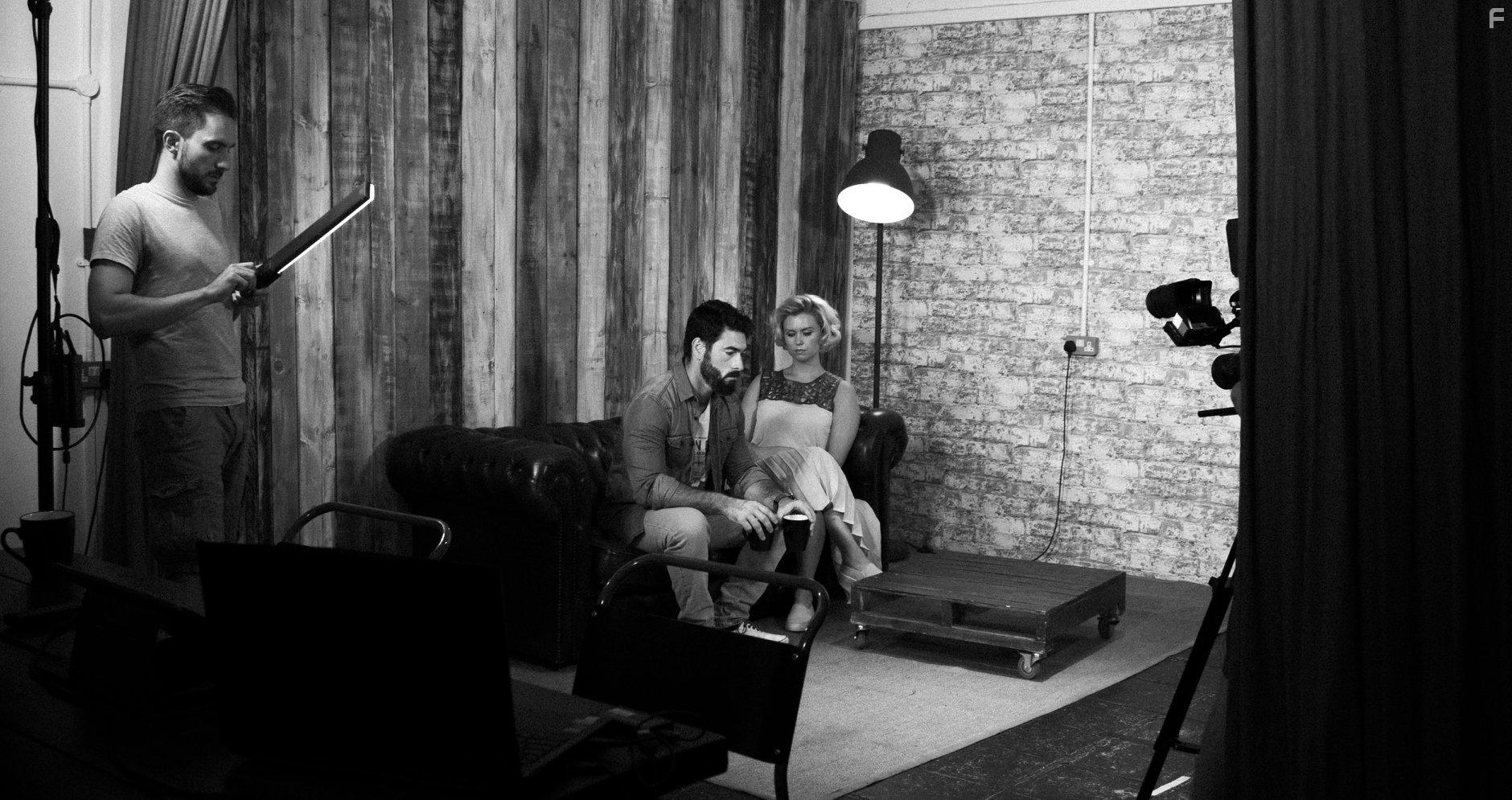 Sebastiano Pupino, Laura Jean Marsh, and Carlos Carvalho in The Last Bite (2020)