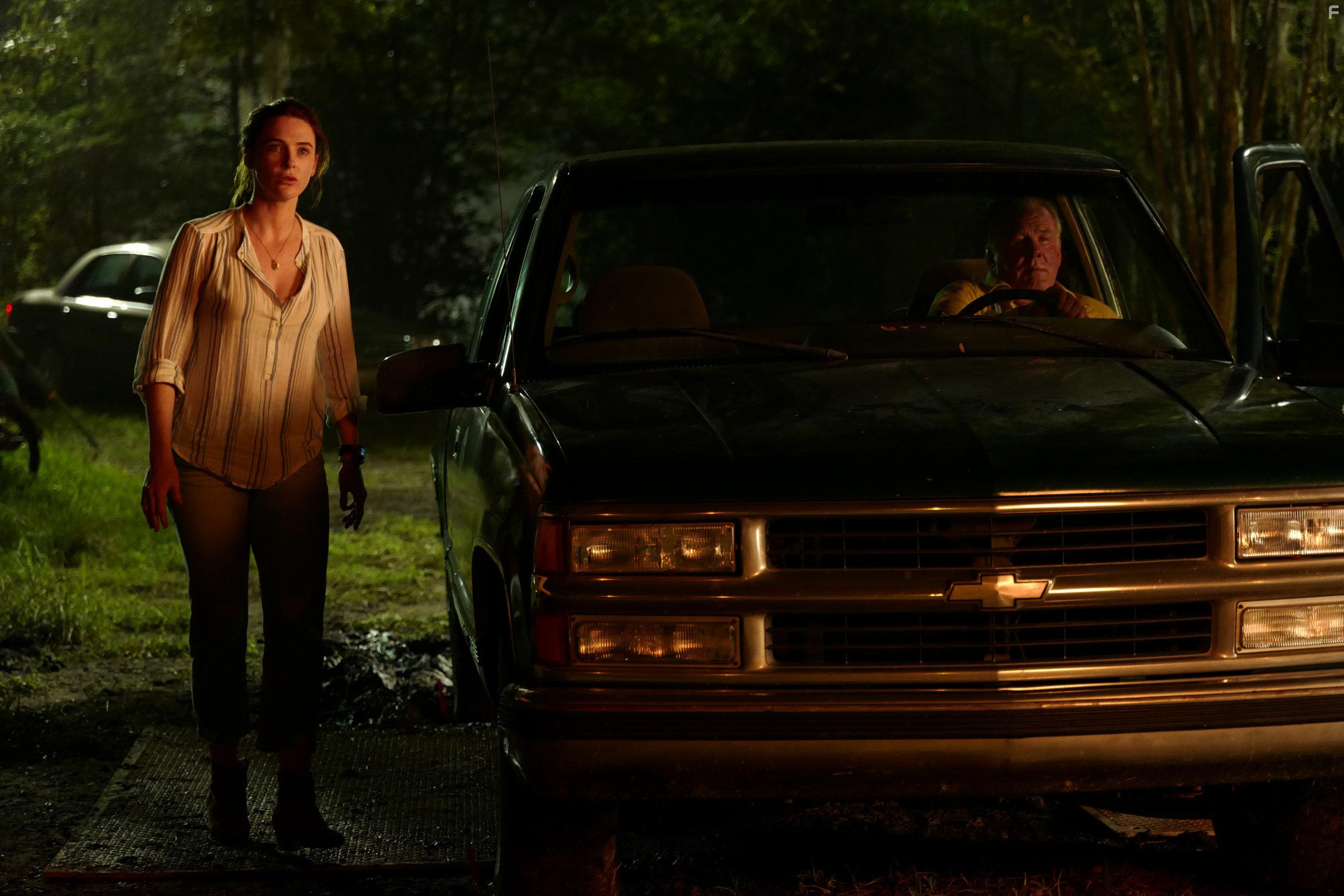 Still of Bridget Regan and Nick Nolte in Paradise Lost and Getting To The Other Side