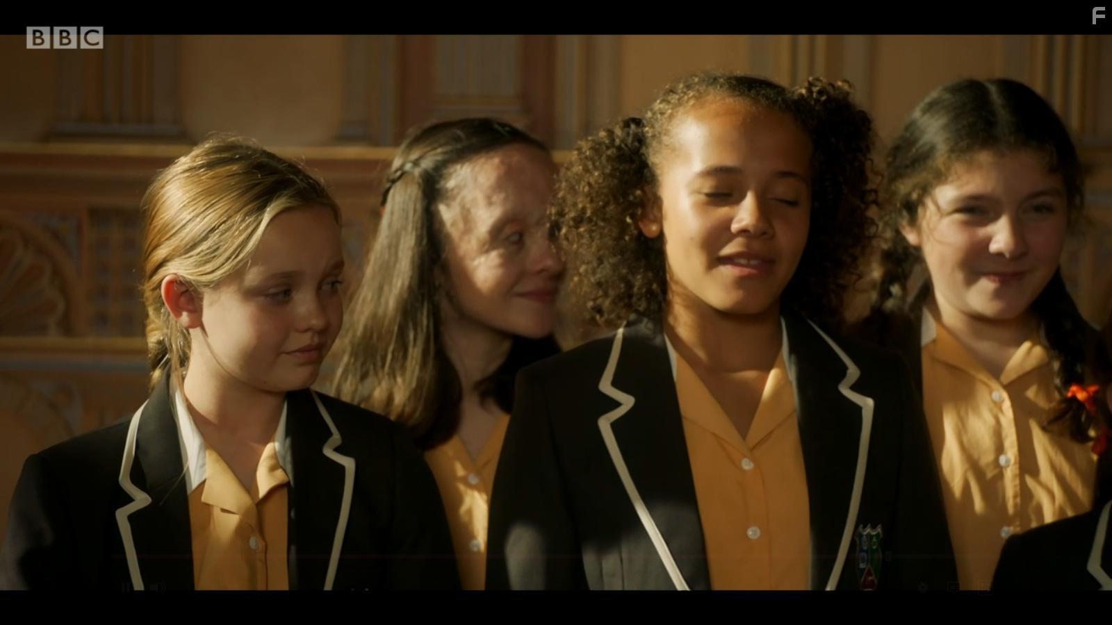 Natasha Raphael, Sienna Arif Knights, Beth Bradfield, and Danya Griver in Malory Towers (2020)