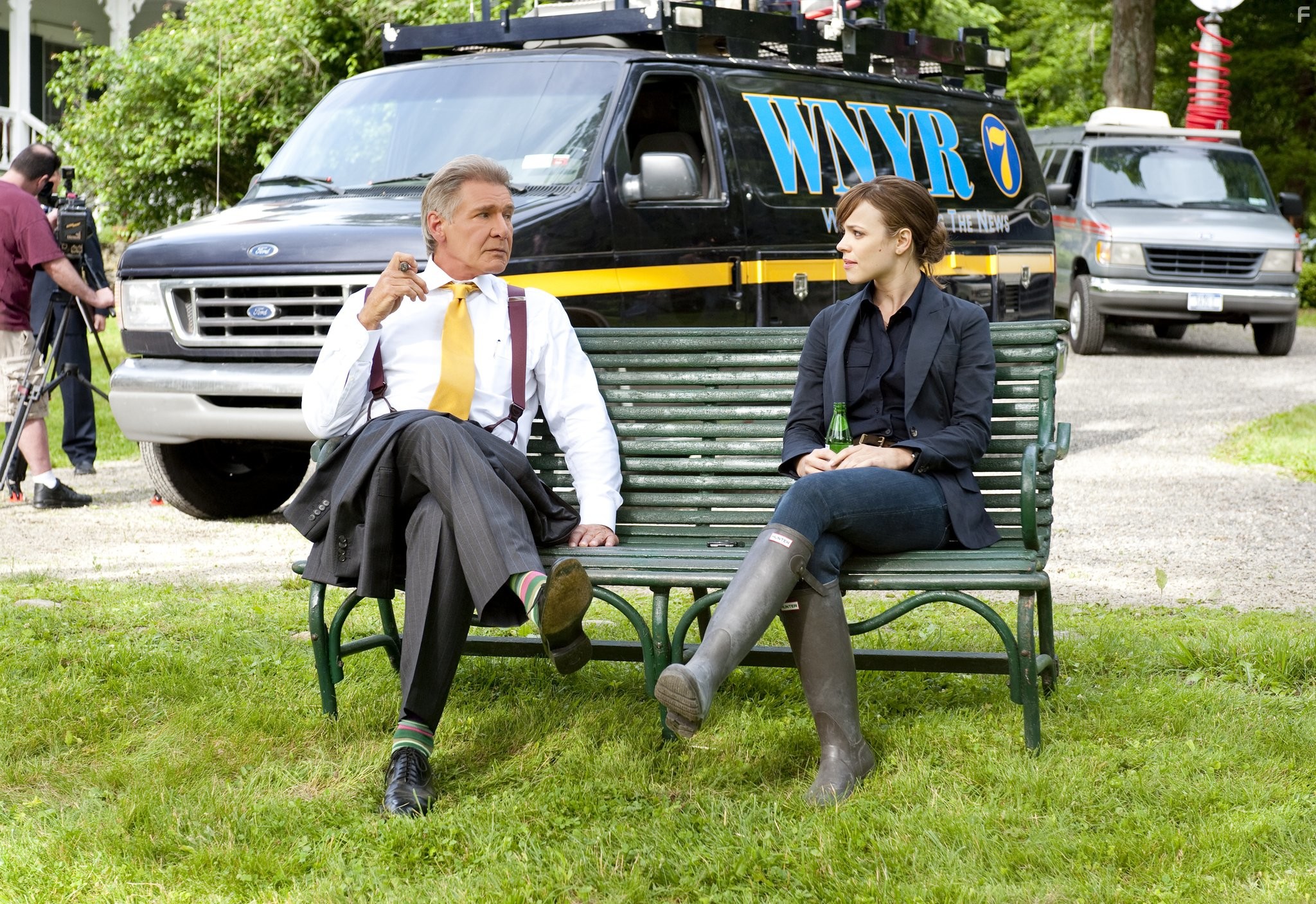 Harrison Ford and Rachel McAdams in Доброе утро (2010)