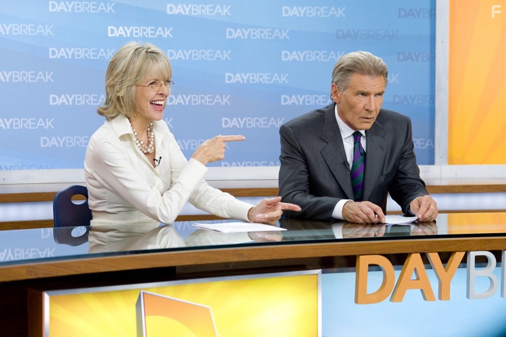 Harrison Ford and Diane Keaton in Доброе утро (2010)