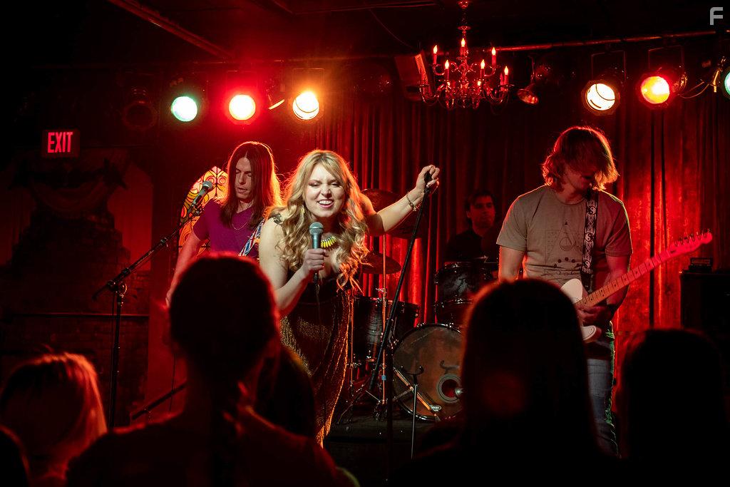 Savannah Ostler, Mason D. Davis, John Valdez, and David J. Varney in Twice the Dream (2019)