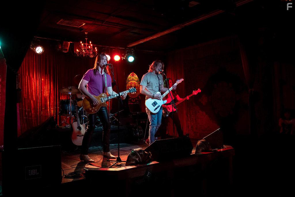 Mason D. Davis, John Valdez, Lorenzo Silva, and David J. Varney in Twice the Dream (2019)