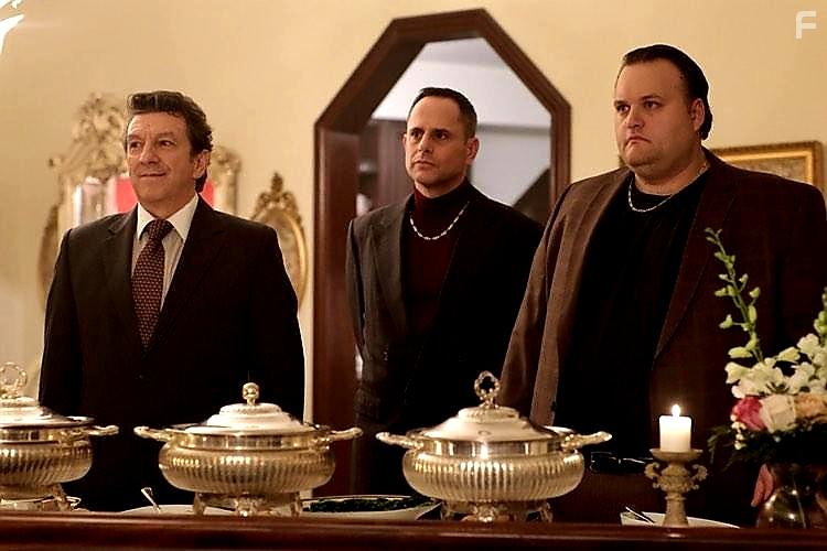 Domenic Di Rosa, Tony Nardi, and Luigi Saracino in Mafia Inc (2019)