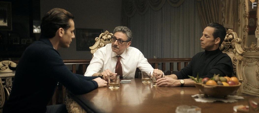 Sergio Castellitto, Michael Ricci, and Donny Falsetti in Mafia Inc (2019)