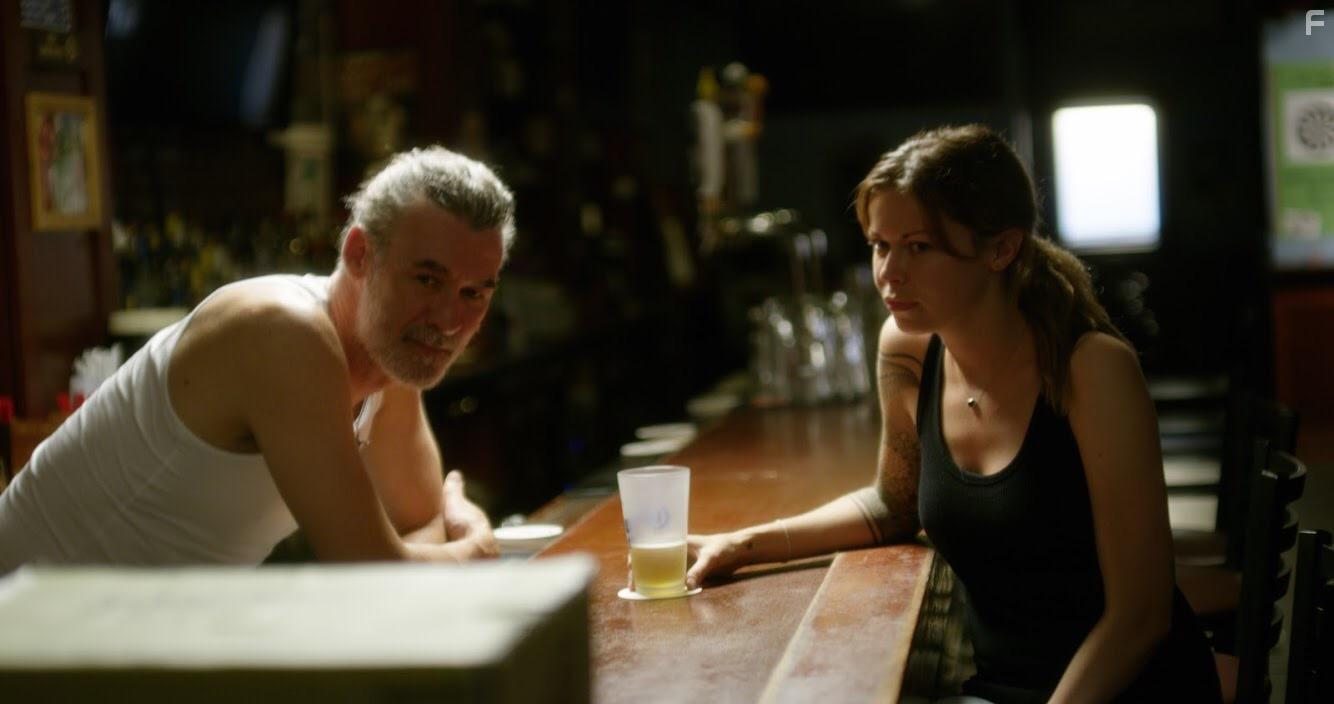 Gerard McNamee and Amanda Martin in Misty Button (2019)