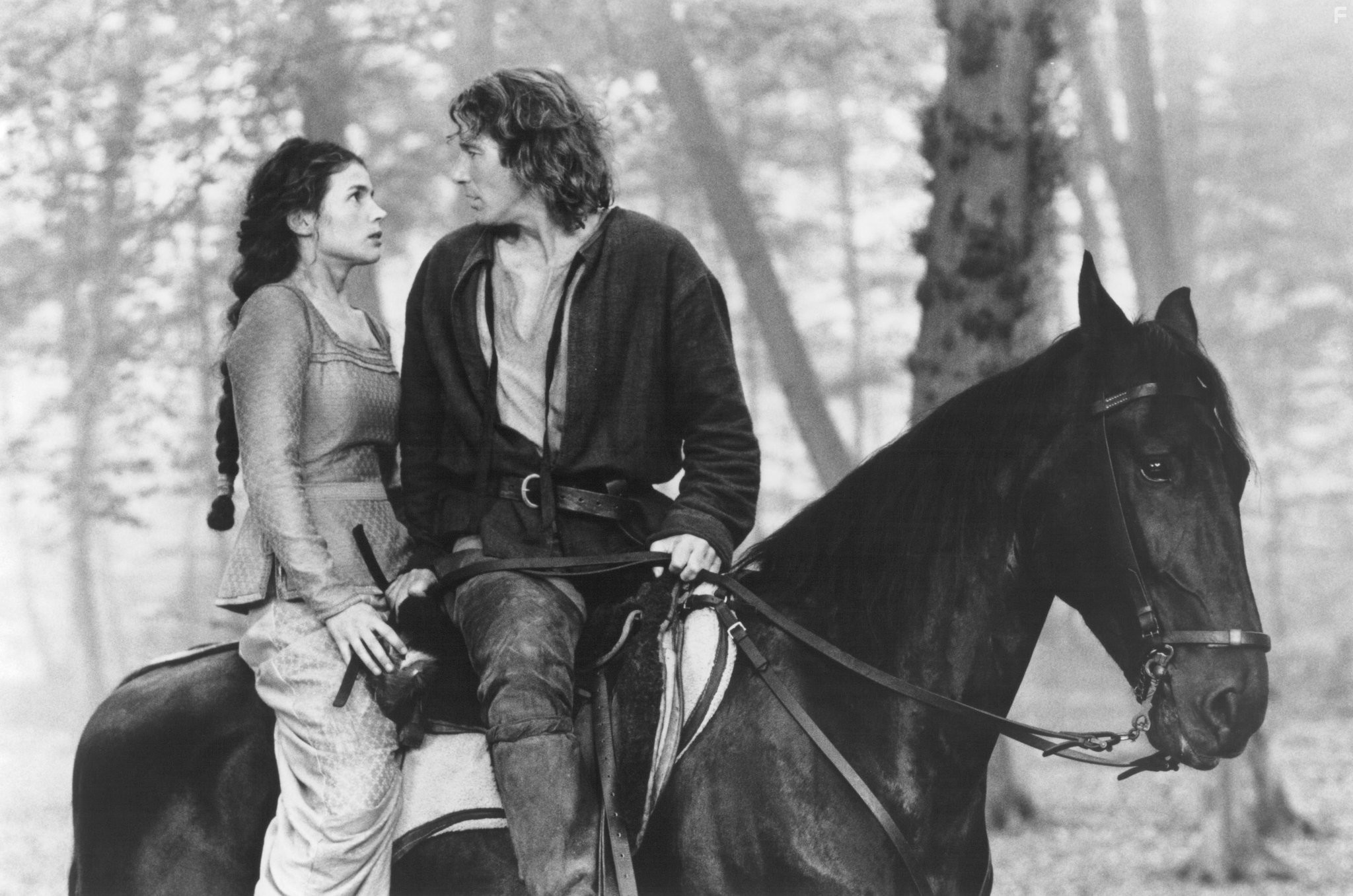 Richard Gere and Julia Ormond in Первый рыцарь (1995)